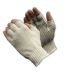 Fingerless Seamless Knit Coated Gloves, (37-C119PD)