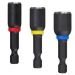 Milwaukee SHOCKWAVE 1 7/8 Inch Magnetic Nut Driver Set, 1/4 Inch, 5/16 Inch, 3/8 Inch, (49-66-4561)