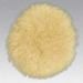 Dynabrade 3 1/2 Inch (89 mm) Diameter Polishing Pad, Natural Sheepskin Wool, (90034)
