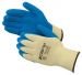 Liberty K-Grip Premium Textured Blue Latex Palm Coated Cut Resistant Gloves, (KV4729)