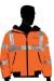 Orange High Visibility Safety Jacket, (C16722F)