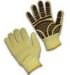 Cut Resistant Kevlar Gloves with PVC Grips, (08-K300PS)