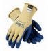 Cut Resistant Kevlar Gloves with Crinkle Finish Latex, (09-K1310)