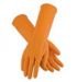Chemical Resistant Extra Long Orange Acid Gloves, (47-L210T)