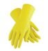 Industrial Flock Lined Chemical Resistant Gloves, (48-L212Y)
