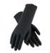 Industrial Flock Lined Chemical Resistant Gloves, (48-L300K)