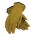 Regular Grade Unlined Split Cowhide Leather Driver Gloves, (69-138)