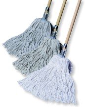 Lynx 4-Ply Standard Cotton Classic Wireband Wet Mop, (WC412)